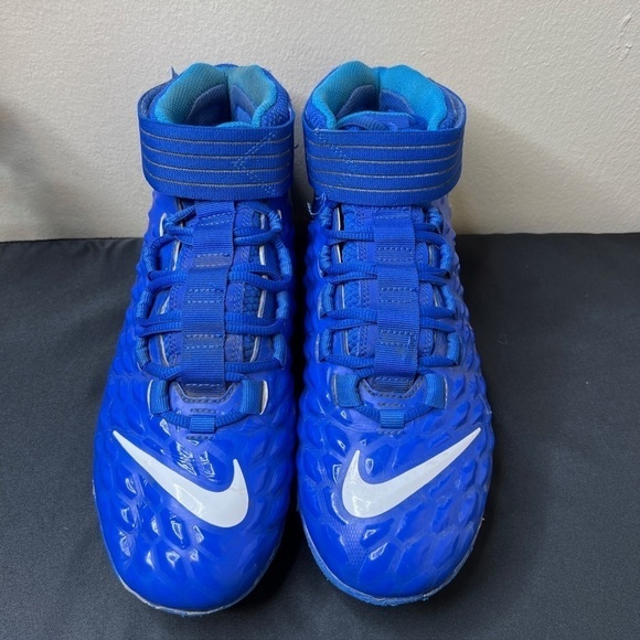Nike Force Savage Pro 2 Blue White Football Cleats AH4000-400 Men Size 9 ? main image 11
